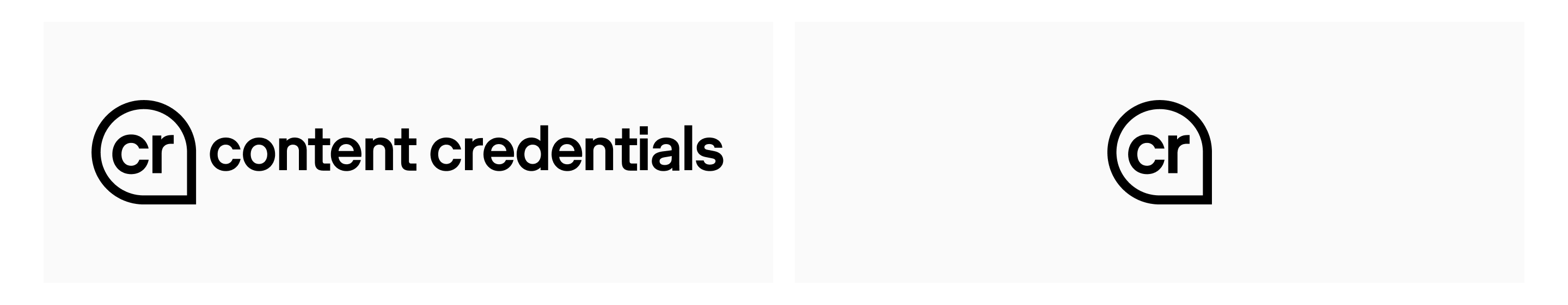 Content Credentials logo and icon